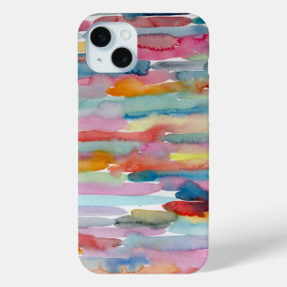 Coque Case-Mate iPhone Boîtier de téléphone coloré, Art Abstrait, Brosse