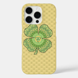 Coque iPhone 16 Pro Boîtier de téléphone Coque-Mate Shamrock celtique