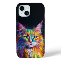 Boîtier de téléphone couleur Maine Coon