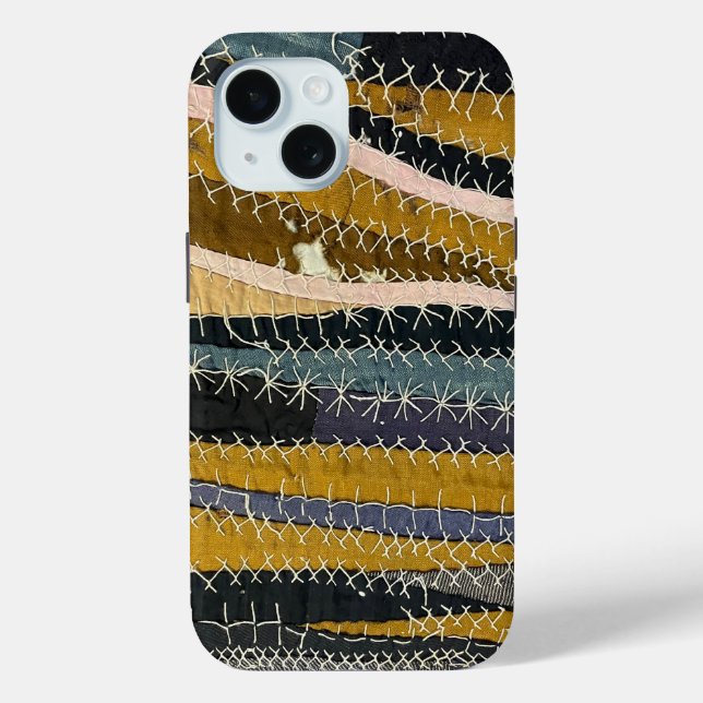 Coques Case-Mate iPhone Boîtier de téléphone Crazy Quilt antique (Verso)