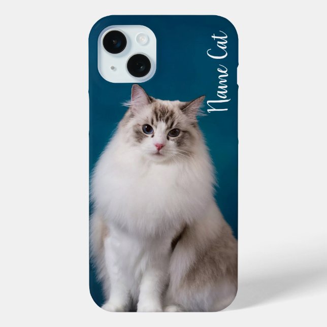 Coques Case-Mate iPhone Boîtier de téléphone de chat customisé avec votre  (Verso)