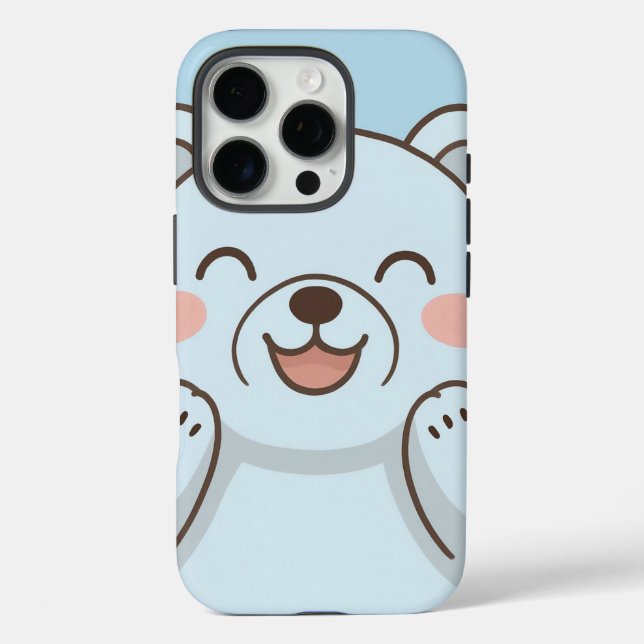 Coques Case-Mate iPhone Boîtier de téléphone de l'ours de dessin mignon -  (Verso)