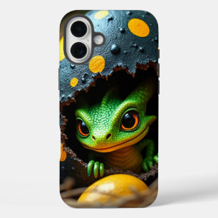 Coque Pour iPhone 16 Plus Boîtier de téléphone d'éclosion de dragon bébé