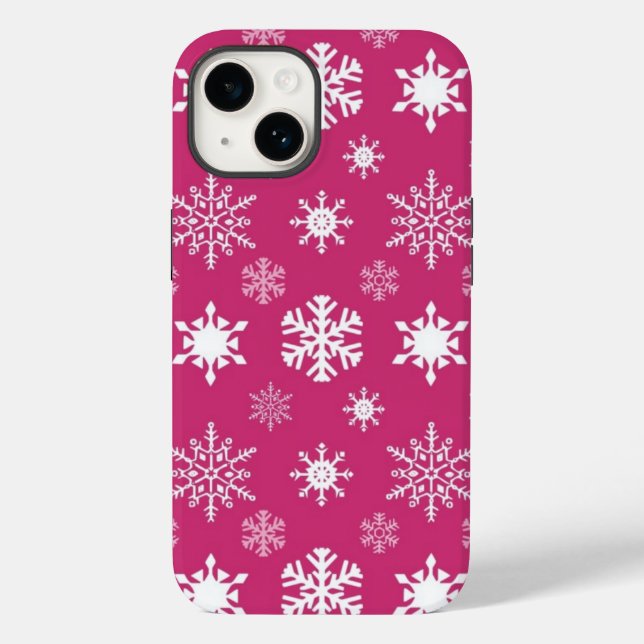 Coques Case-Mate iPhone Boîtier de téléphone des snowflèches (Verso)
