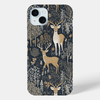 Coque Case-Mate iPhone Boîtier de téléphone d'hiver pour cerfs et arbres