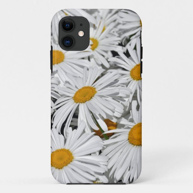 Coques Case-Mate iPhone Boîtier de téléphone d'impression de marguerite bl (Dos)
