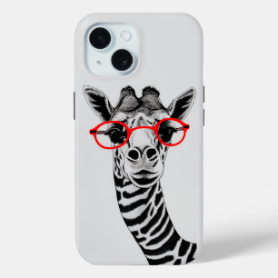 Coque Case-Mate iPhone Boîtier de téléphone drôle Giraffe