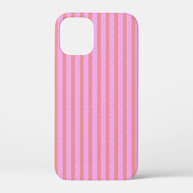 Coques Case-Mate iPhone Boîtier de téléphone en bande rose (Verso)