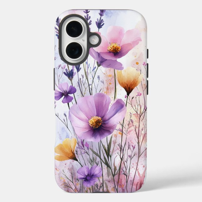 Coques Case-Mate iPhone boîtier de téléphone en couleur d'aquarelle de rêv (Verso)