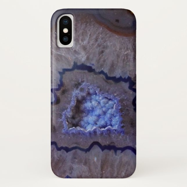 Coques Case-Mate iPhone Boîtier de téléphone en pierres minérales de géode (Dos)