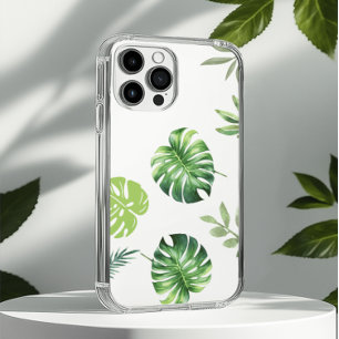 Coque iPhone 16 Pro Boîtier de téléphone Feuille de Monstera - Tropica