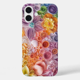 Coque Pour iPhone 16 Plus Boîtier de téléphone Flower Garden