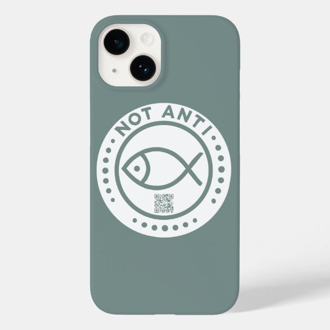 Coques Case-Mate iPhone Boîtier de téléphone gris non antiPoisson (Verso)