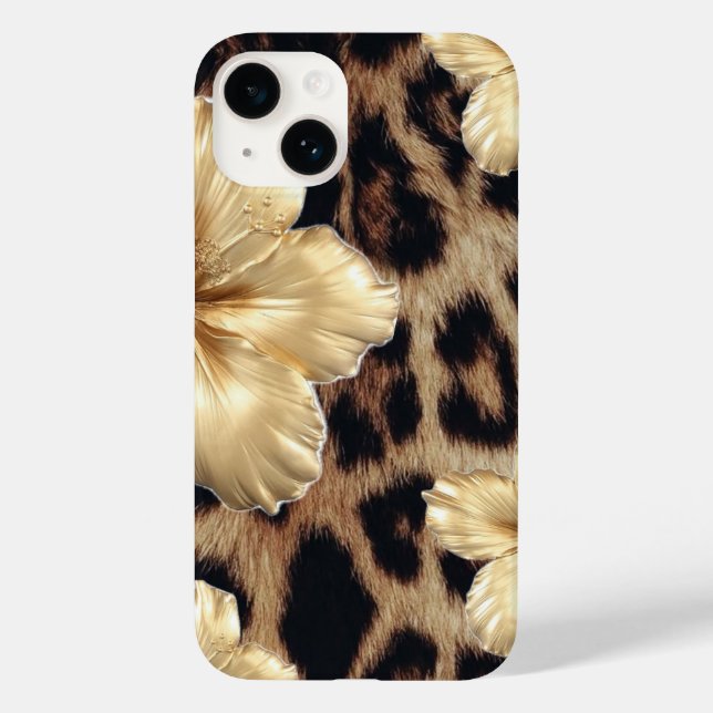 Coques Case-Mate iPhone Boîtier de téléphone Léopard (Verso)