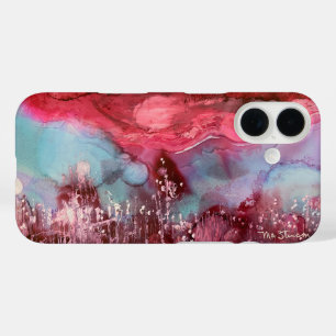 Coque Pour iPhone 16 Boîtier de téléphone mince Red World Phone iPhone