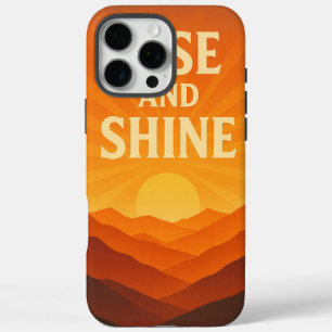 Coque iPhone 16 Pro Max Boîtier de téléphone mobile de levage et d'étincel
