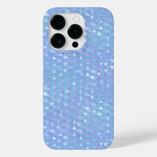 Coque Pour iPhone 14 Pro Boîtier de téléphone mobile géométrique bleu