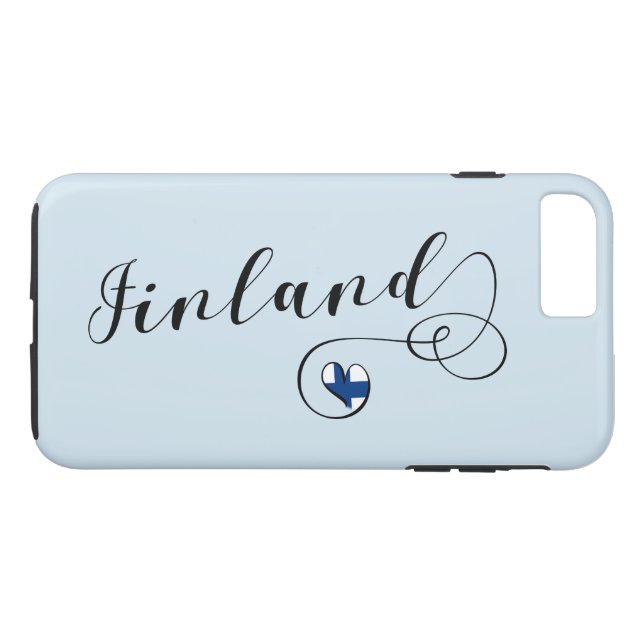 Coques Case-Mate iPhone Boîtier de téléphone mobile Heart Finland, finnois (Dos (Horizontal))