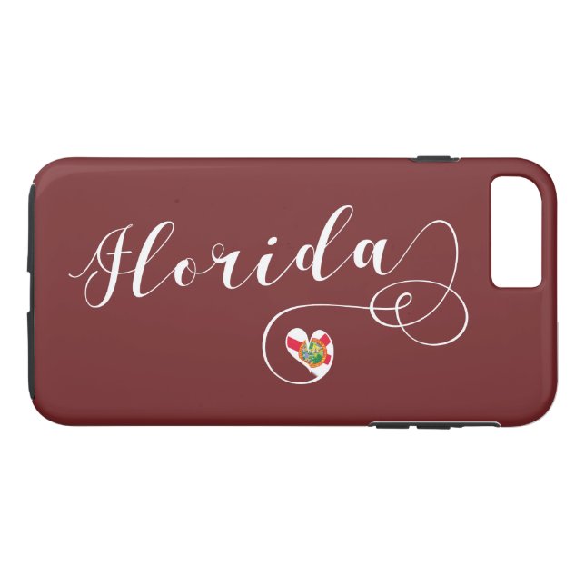 Coques Case-Mate iPhone Boîtier de téléphone mobile Heart Florida, Floridi (Dos (Horizontal))