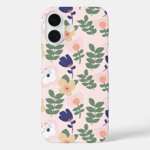 Coque Pour iPhone 16 Boîtier de téléphone Motif Gras Fleur - Colorf