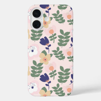 Coque Pour iPhone 16 Boîtier de téléphone Motif Gras Fleur - Colorf