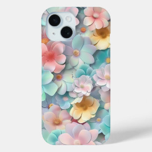 Coque Case-Mate iPhone Boîtier de téléphone Motif Pastel Flower