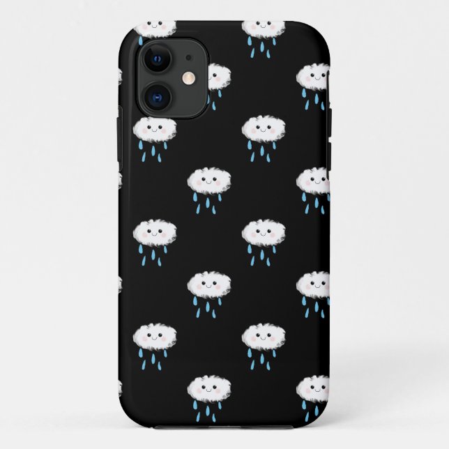 Coques Case-Mate iPhone Boîtier de téléphone nuage de pluie (Dos)