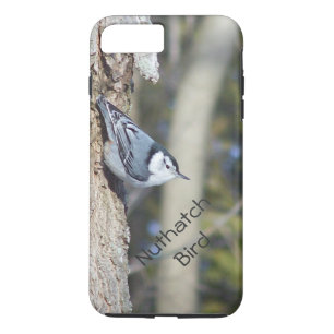 Coque iPhone 8 Plus/7 Plus Boîtier de téléphone portable avec Oiseau sauvage