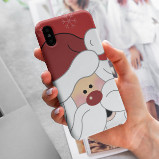 Case-Mate iPhone Case Boîtier de téléphone portable du Père Noël