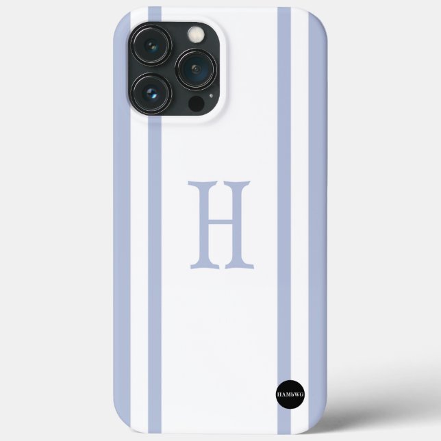Coques Case-Mate iPhone Boîtier de téléphone portable - HAMbyWG - Bande bl (Verso)