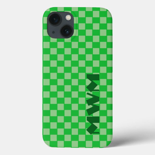 Coques Case-Mate iPhone Boîtier de téléphone portable Monogramme Carré ver (Verso)