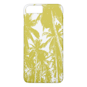 Coque iPhone 8 Plus/7 Plus Boîtier de téléphone portable Motif Tropical Palm 