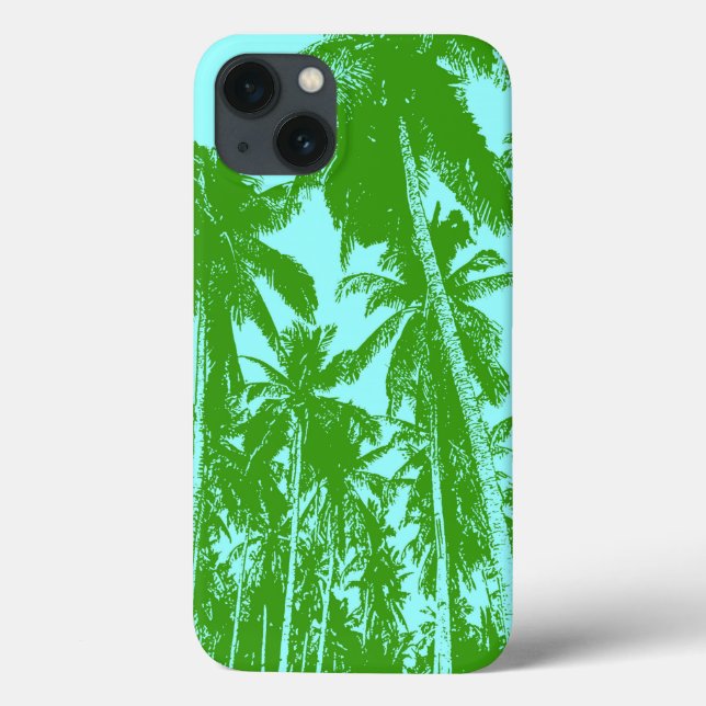 Coques Case-Mate iPhone Boîtier de téléphone portable Motif Tropical Palm  (Verso)