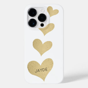 Coque Case-Mate iPhone Boîtier de téléphone portable personnalisé Gold Fo