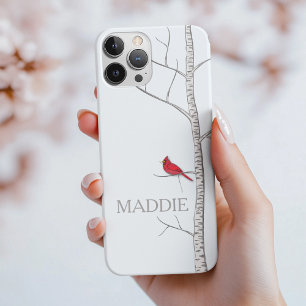 Coque Case-Mate Pour iPhone Boîtier de téléphone pour arbre à bouleau d'hiver