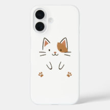 Boîtier de téléphone pour chat minimaliste