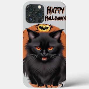 Case-Mate iPhone Case Boîtier de téléphone pour chat noir mal