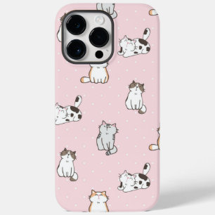 Coque Case-Mate iPhone Boîtier de téléphone pour chats rose