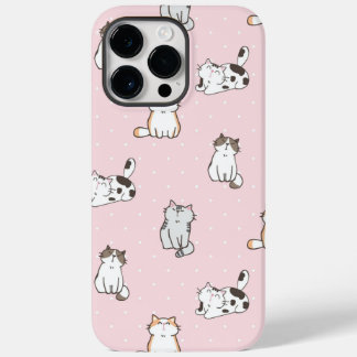 Coque Case-Mate iPhone Boîtier de téléphone pour chats rose