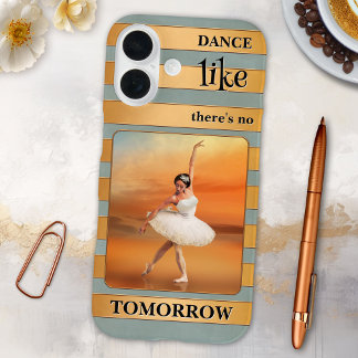 Coque Pour iPhone 16 Boîtier de téléphone pour danseur rose Gold et Sag