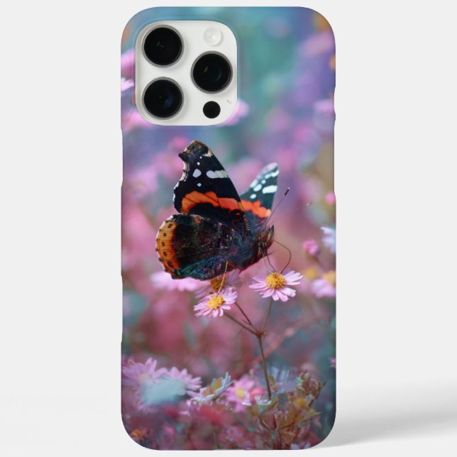 Coques Case-Mate iPhone Boîtier de téléphone Red Admiral, Apple iPhone 16  (Verso)