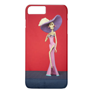 Coque iPhone 7 Plus Boîtier de téléphone rose Catrina