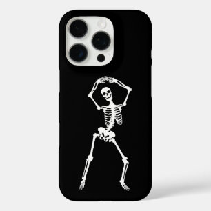 Coque iPhone 16 Pro Boîtier de téléphone Skeleton amusant - Quirky & P