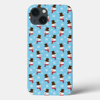 Case-Mate iPhone Case Boîtier de téléphone Sky Blue Snowman