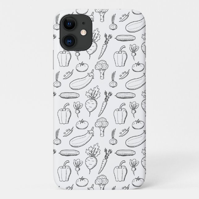 Coques Case-Mate iPhone Boîtier de téléphone végétal - thème des légumes d (Dos)
