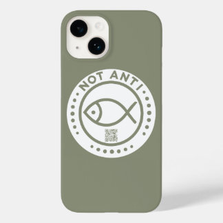 Coque Case-Mate iPhone Boîtier de téléphone vert olive NotAntiFish