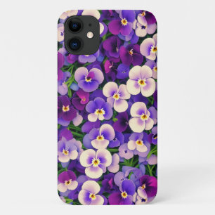 Case-Mate iPhone Case Boîtier de téléphone violet à fleurs