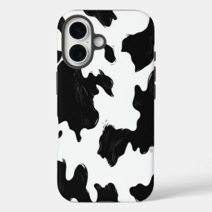 Coque Pour iPhone 16 Boîtier d'impression Chic Cow