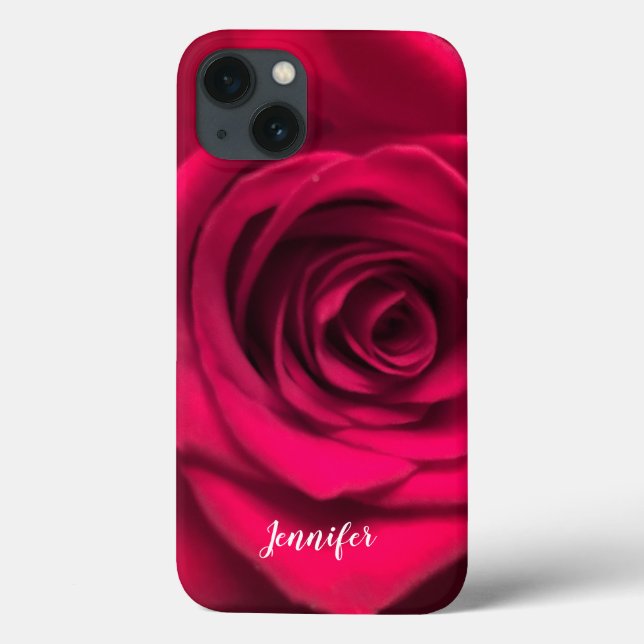 Coques Case-Mate iPhone Boîtier Iphone 10 X avec Rose Rouge Personnalisé (Verso)