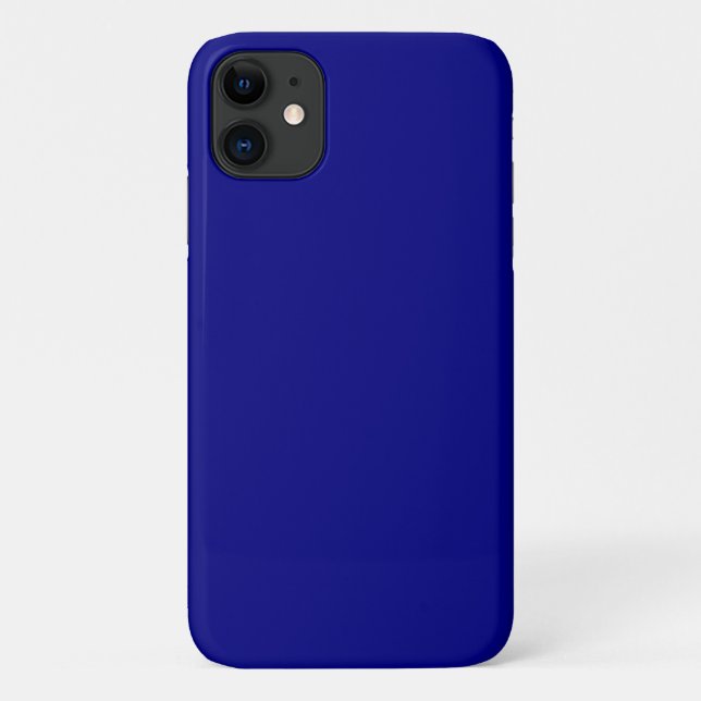 Coques Case-Mate iPhone Boîtier iPhone 11 Bleu marine (Dos)